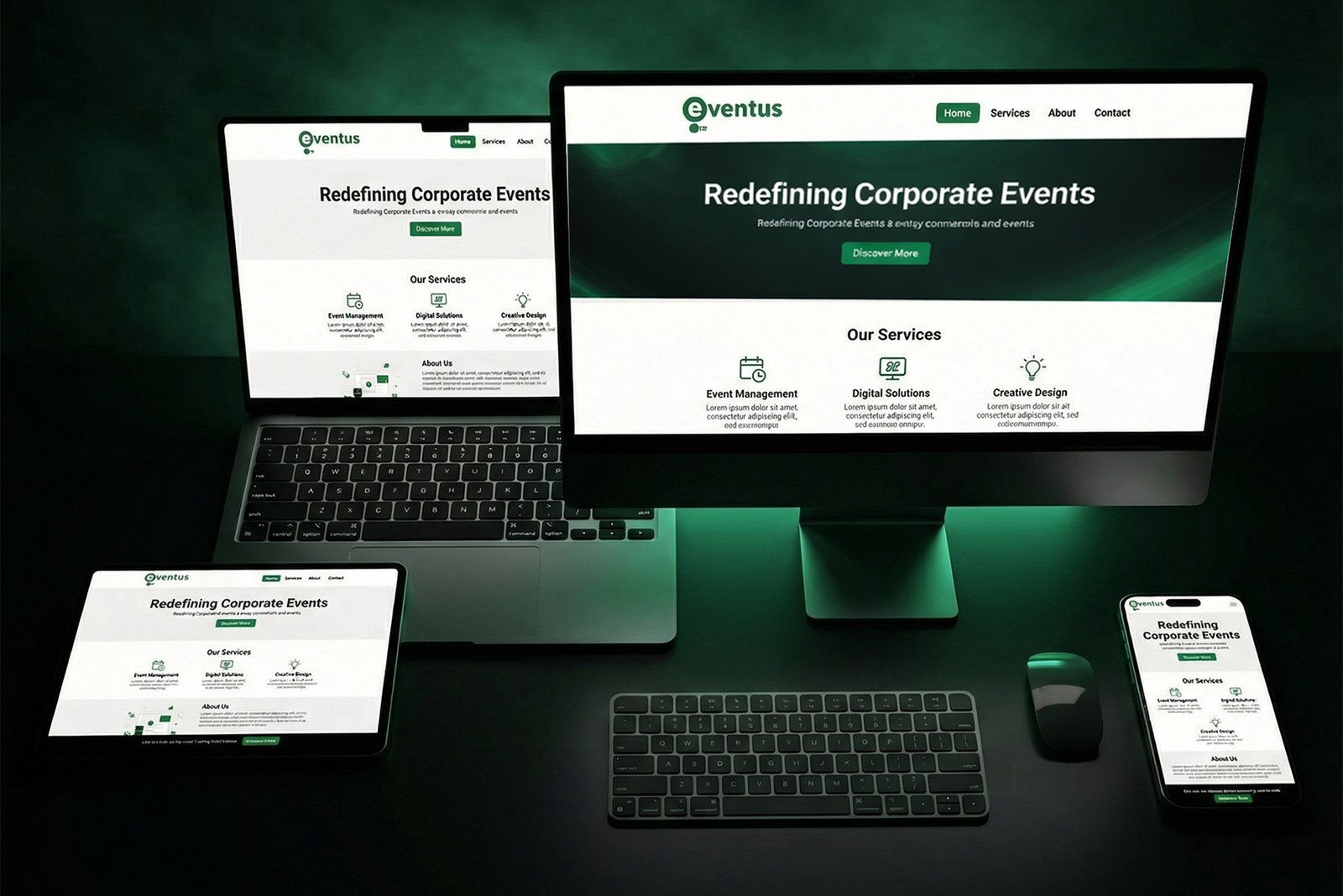 Services banner